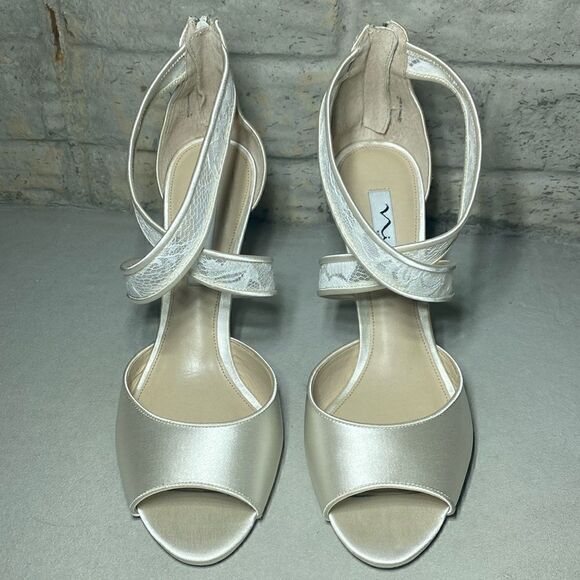 NWOB MSRP $109 Nina Elyana Strappy Wedge Sandal Women's Size 9 - Picture 8 of 12